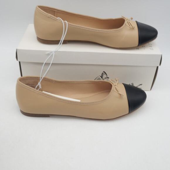 NEW A New Day Women's 11 Janie Ballet Flats Cap Toe Bow Shoe Memory Foam Insoles - Picture 5 of 10